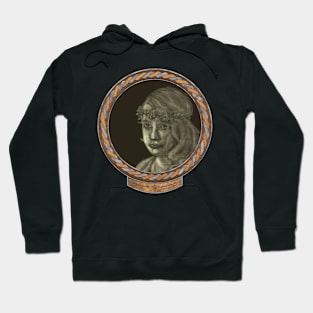 Melancholy Girl (frame silver copper celtic rope) Hoodie